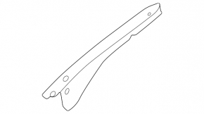 Left hood-wing seal for Hyundai Tucson 22-25