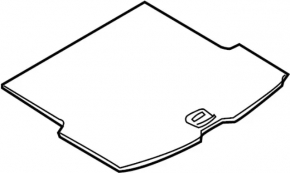 Trunk floor Infiniti FX35 FX45 03-08 beige
