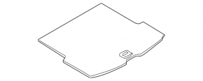 Trunk floor Infiniti FX35 FX45 03-08 beige
