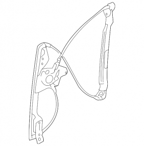 Window lifter with motor front left Ford Flex 09-19