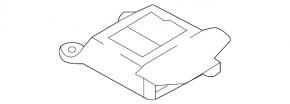 Module srs airbag computer airbags Subaru Impreza 17-18 GK