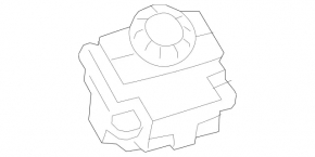 Multimedia control Mercedes GLS-class X166 13-16