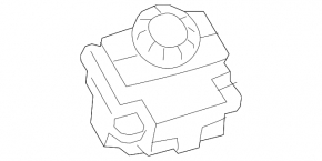 Multimedia control Mercedes GLS-class X166 13-16