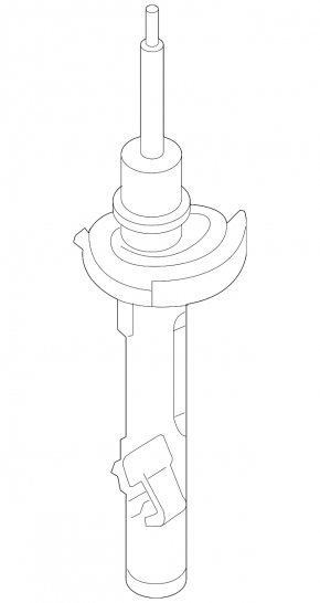 Front right shock absorber Mazda 3 09-13