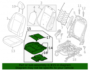 Lower motion sensor for Ford C-max MK2 13-18