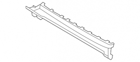 Radiator deflector lower rear Ford Ecosport 18-22