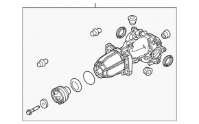 Lincoln Corsair 20-26 2.0 2.3 Rear Differential