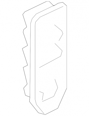 Left air vent for Land Rover Range Rover Velar 18-23
