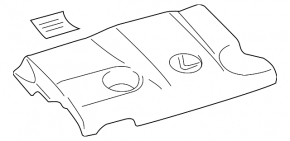 Lexus ES300h 13-18 Engine Cover