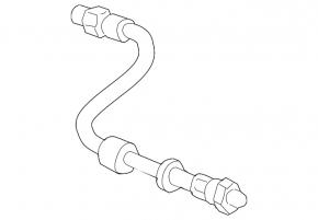Brake hose front left BMW 5 F10 11-16