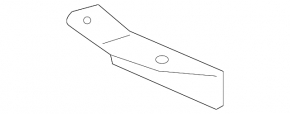 Front left mudguard Chevrolet Bolt 17 - worn