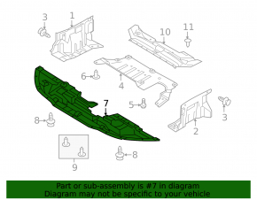 Front Bumper Guard Mitsubishi Outlander Sport ASX 10-