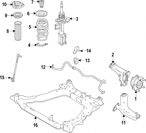 Lower control arm front right Nissan Rogue Sport 17-19 under R19