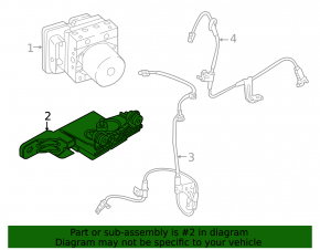 ABS bracket ABS Hyundai Elantra 21-