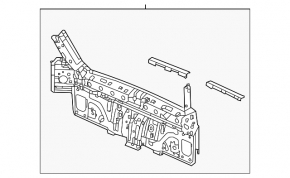 Honda Civic XI FE/FL 22-24 5d Rear Panel