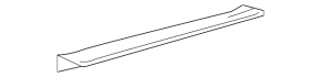 Front left door sill trim for Toyota Sienna 2010-2011