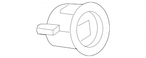 Acura MDX 07-13 Fuel Door Housing