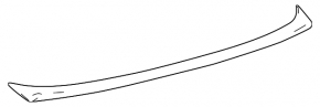Trunk lid spoiler Toyota Camry v70 18-18 white, Japan built