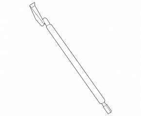 Shock absorber tailgate left Nissan Rogue 21-24