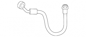 Rear left brake hose for Toyota RAV4 06-12