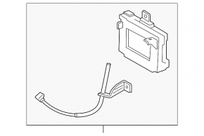 BODY CONTROL MODULE Hyundai Sonata 18-19