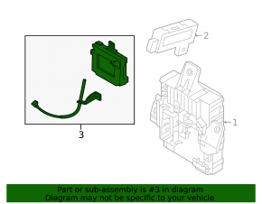 BODY CONTROL MODULE Hyundai Sonata 18-19