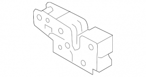 Bonnet Lock Porsche Cayenne 958 11-14