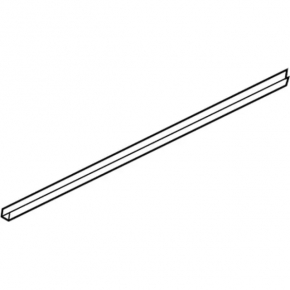 Glass seal inside front left door Ford C-max MK2 13-18