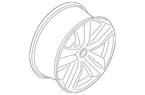 Wheel rim R19 Ford Mustang mk6 15-23 type 1