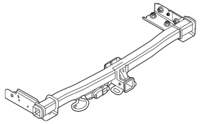 Ford Explorer 20- Rear Bumper Towbar