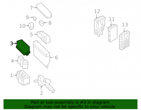 Nissan Altima 19-25 Relay Block Large
