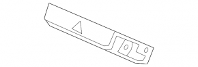 Honda Accord hazard warning light button 13-17
