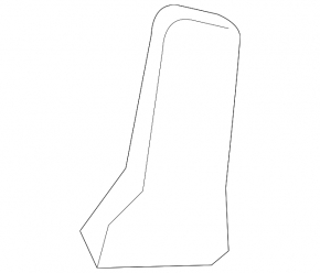 Front bumper mount left Audi A7 12-15