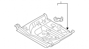 Audi A6 C8 19- Trunk Tray