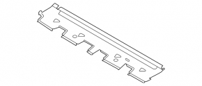 Lower radiator deflector Audi Q7 16- 2.0T