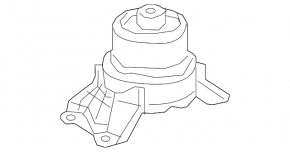 Engine mount right Honda HR-V 16-22