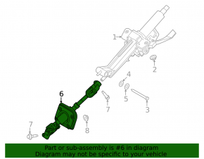 Steering joint Kia EV6 22-24