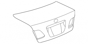 Lexus ES300 ES330 trunk lid minor issues