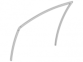 Front left windshield seal for Toyota Camry v55 15-17 USA