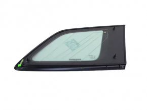 Window blind glass rear left Jeep Grand Cherokee WK2 11-15 chrome molding, under antenna