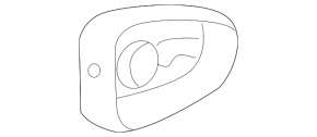 Front right outer handle cap for Toyota Avalon 2012