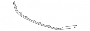 Lower grille molding Honda Accord 16-17 chrome