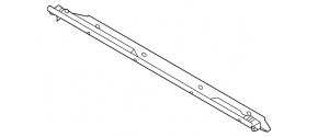 Lower radiator deflector for Mitsubishi Outlander 22-25