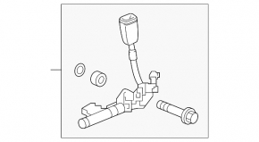 Belt tensioner front right Honda Accord 18-22