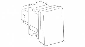 EV MODE button Toyota Camry v50 12-14 usa