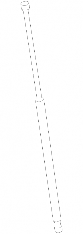 Bonnet shock absorber left Audi Q5 8R 09-17