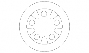 Spare tire spare wheel R17 Mazda CX-9 16-18