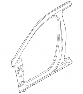 Left center pillar for Lincoln MKZ 13-20