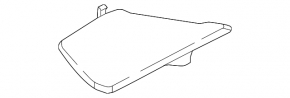Right trunk pocket trim for Mazda CX-9 16-23