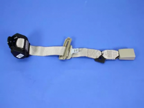Seat belt rear center Chrysler 200 11-14 beige